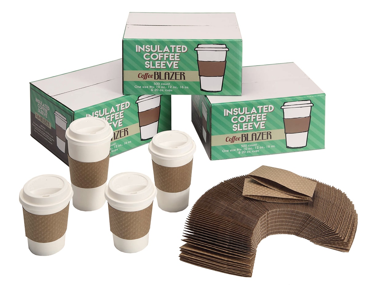 KRAFT/KRAFT COFFEE SLEEVES (FIT 12-20oz CUPS)