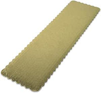 GOLD SINGLE WALL SCALLOPED CAKE PADS