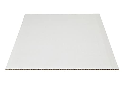 WHITE/KRAFT DOUBLE WALL SQUARE PADS